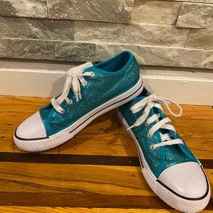 JoJo Siwa Blue sparkle shoes